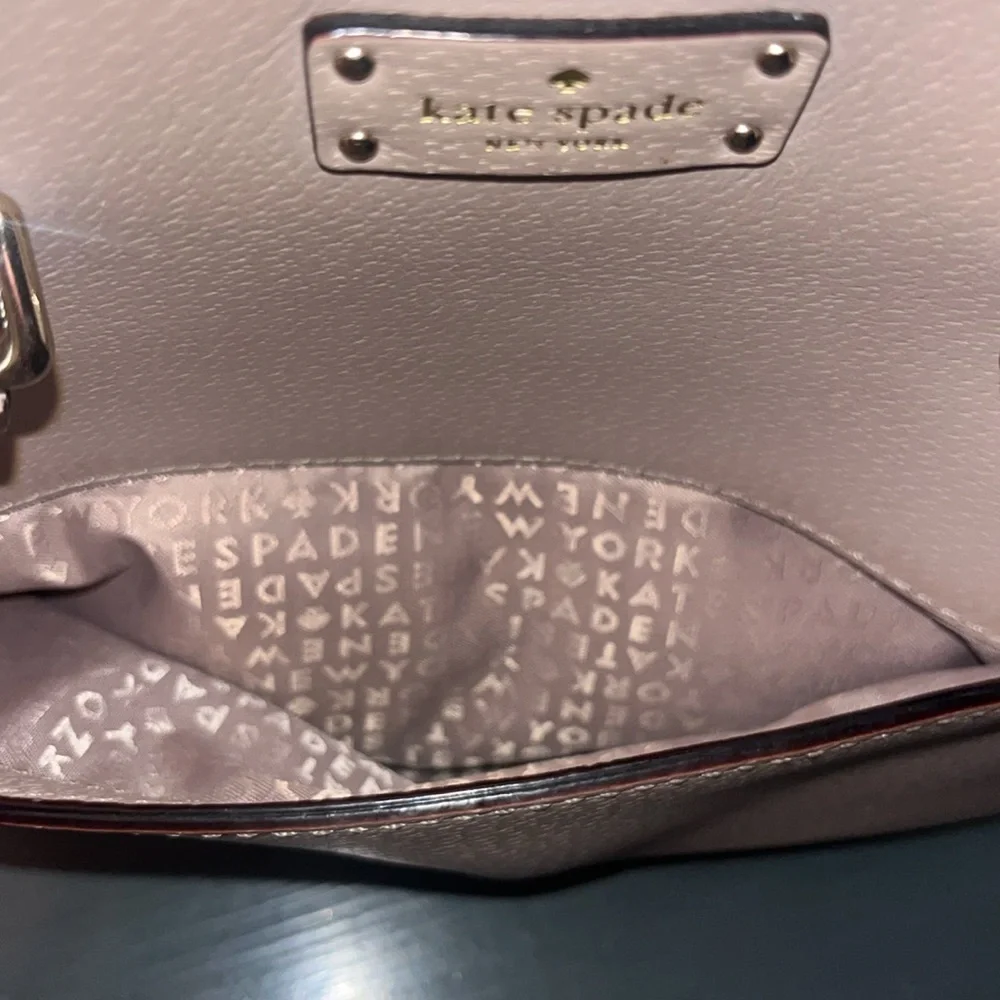 Kate Spade New York Grove Street Carli Satchel Cream / Beige Bag Purse EUC